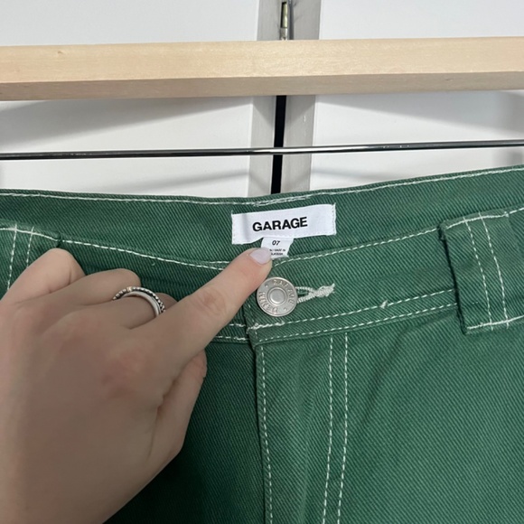 Green cargo pants - Picture 2 of 3
